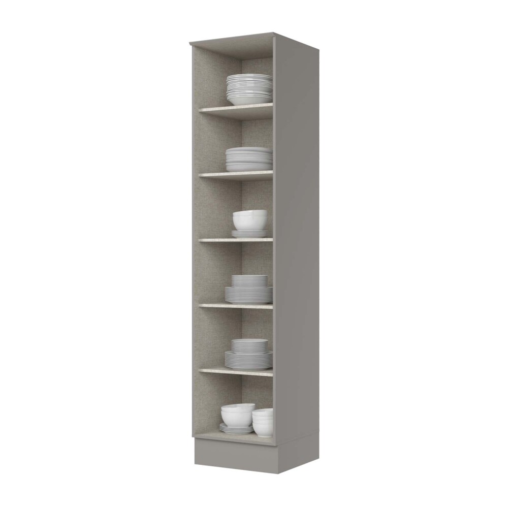 ARMARIO DE COCINA MDF GRIS AMERICANA