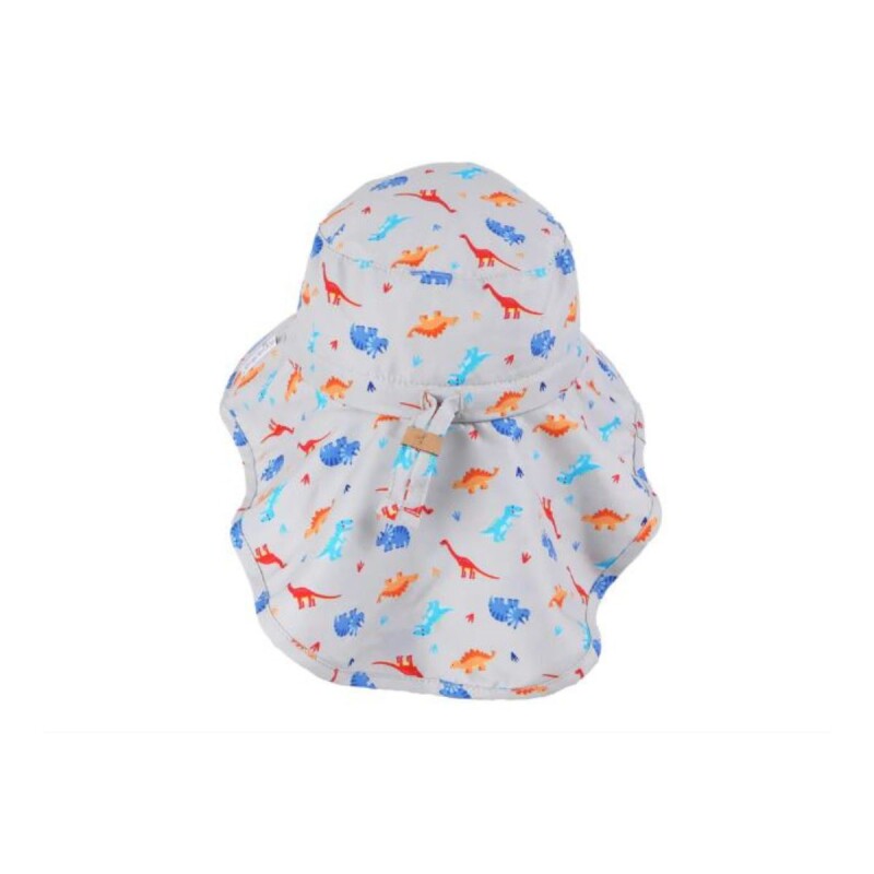 FJKCH15 Gorro De Sol Con Protección Uv 50+ Con Capa - Multidino 6-24 Meses