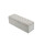 Puff Baúl Lumax Plegable 110x38 cm Organizador Living Dormitorio Gris Claro
