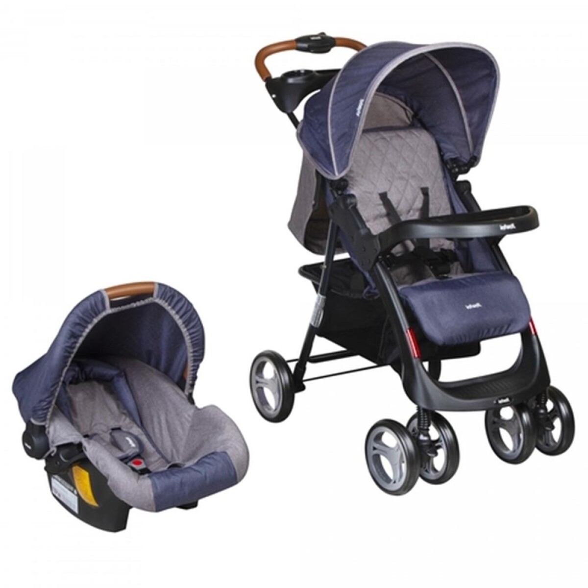 Coche para bebé travel system Pompeya INFANTI - Azul 