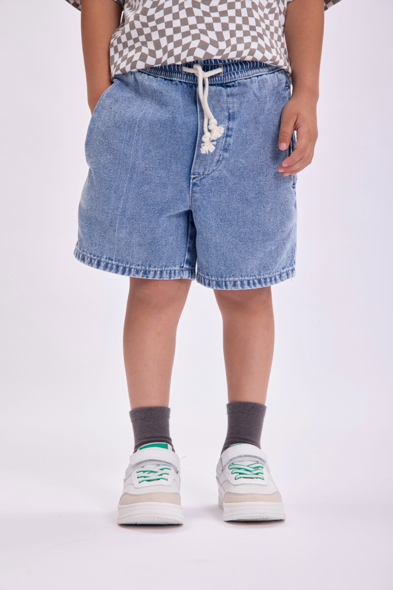 Short jean Azul Medio