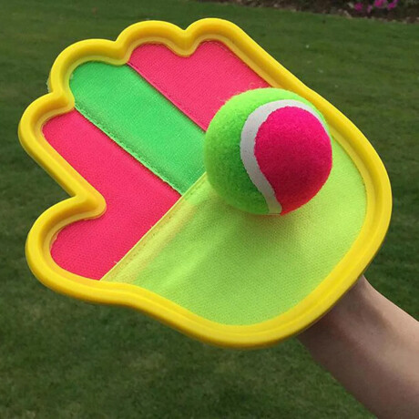 Juego Atrapa Pelota con Velcro – Divertido para Playa o Aire Libre Sc