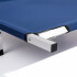 Cama Catre Plegable Camping Playa Aire Libre Aluminio 190 Cm Color Azul