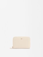 Cartera Con Textura beige