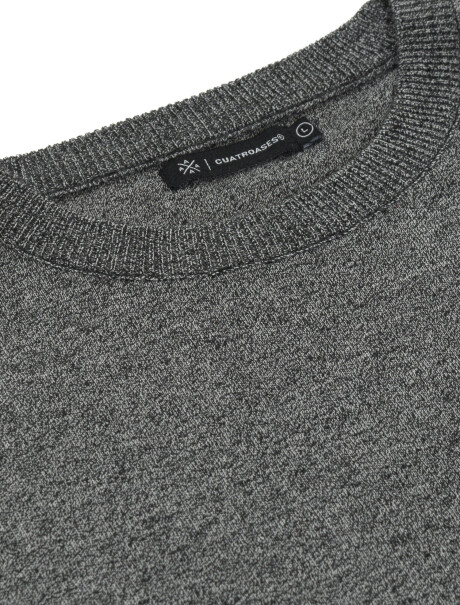 Sweater básico gris