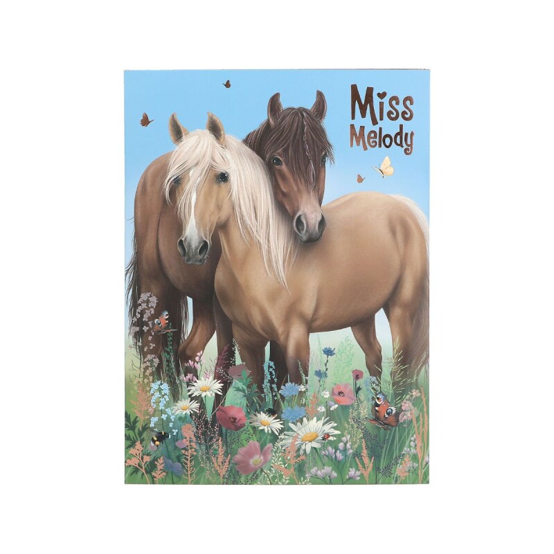 Set de cartas y stickers Miss Melody Set de cartas y stickers Miss Melody