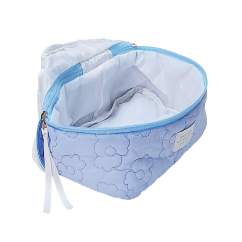 Neceser cosmetiquero celeste 27x17x20cm Neceser Cosmetiquero Celeste 27x17x20cm