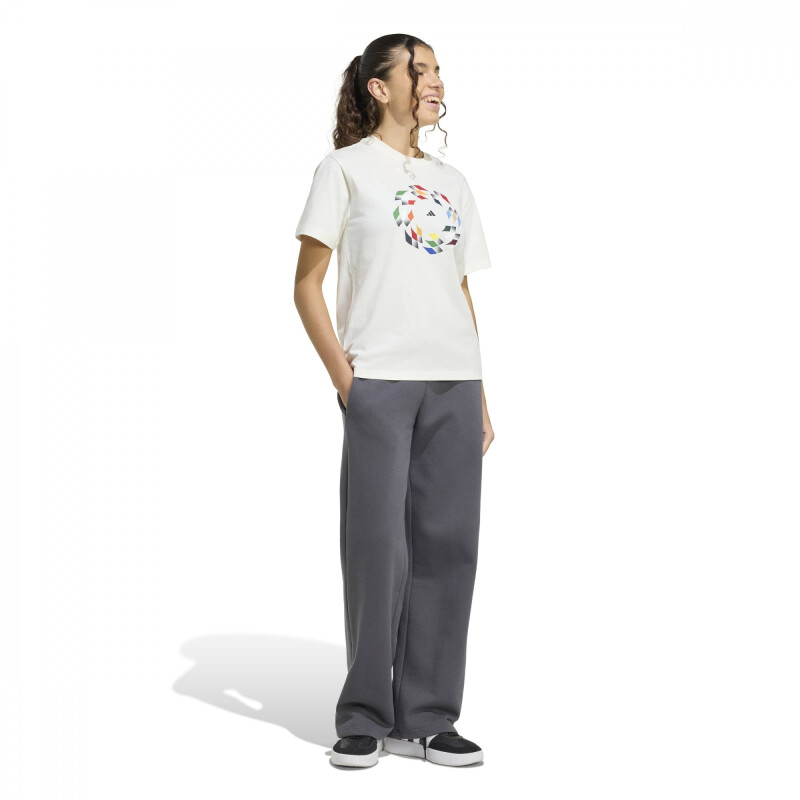 REMERA ADIDAS HOT Q2 Mujer KB7177 Blanco
