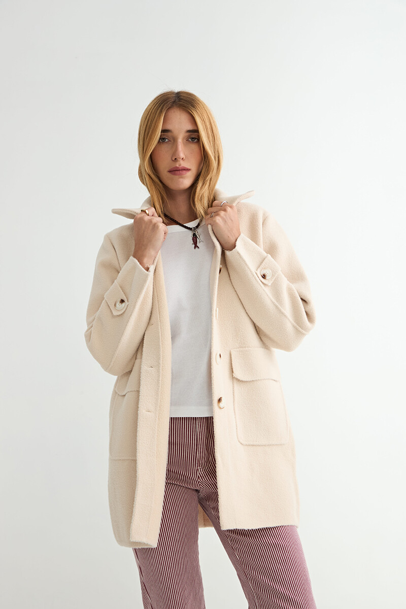 ABRIGO MAHIOT - BEIGE 