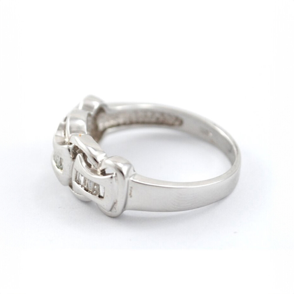 Anillo Oro Blanco 18K Y Brillantes Anillo Oro Blanco 18K Y Brillantes