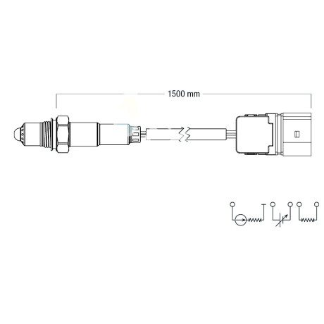 SONDAS VOLKSWAGEN SONDA LAMBDA 81519/81528 VENTO FAE SONDAS VOLKSWAGEN SONDA LAMBDA 81519/81528 VENTO FAE