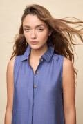 VESTIDO LITA Azul Regata
