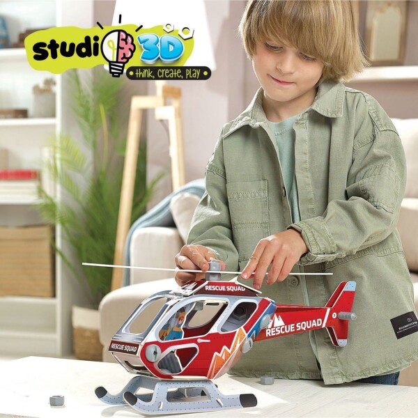 Puzzle Helicoptero Studio 3d Rompecabezas Niños Educa Puzzle Helicoptero Studio 3d Rompecabezas Niños Educa
