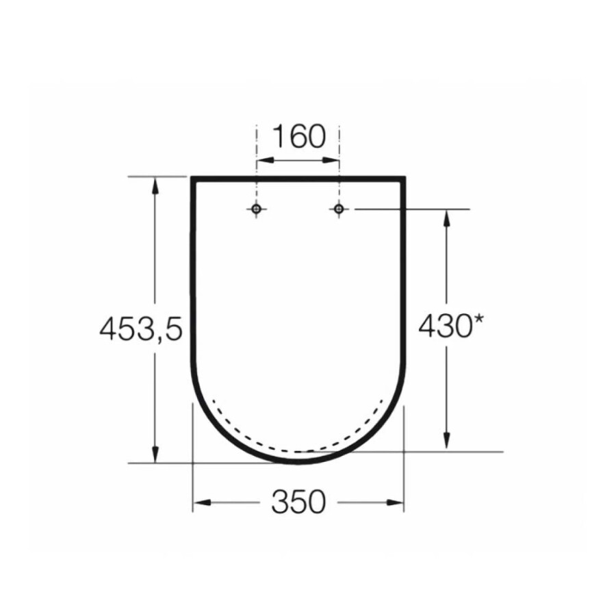 Tapa Asiento Inodoro The Gap sin Caída Tapa Asiento Inodoro The Gap sin Caída
