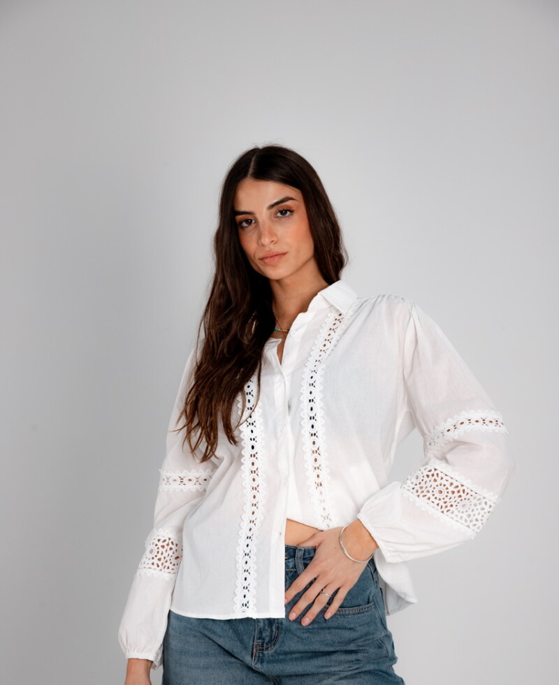 Camisa Francesca blanca