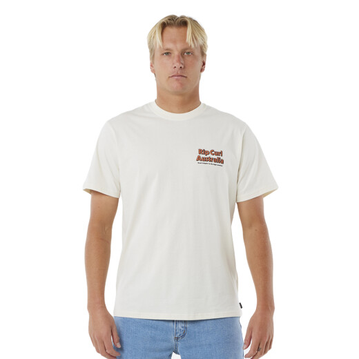 Remera Rip Curl Australia Fun Times Desto - Blanco Remera Rip Curl Australia Fun Times Desto - Blanco