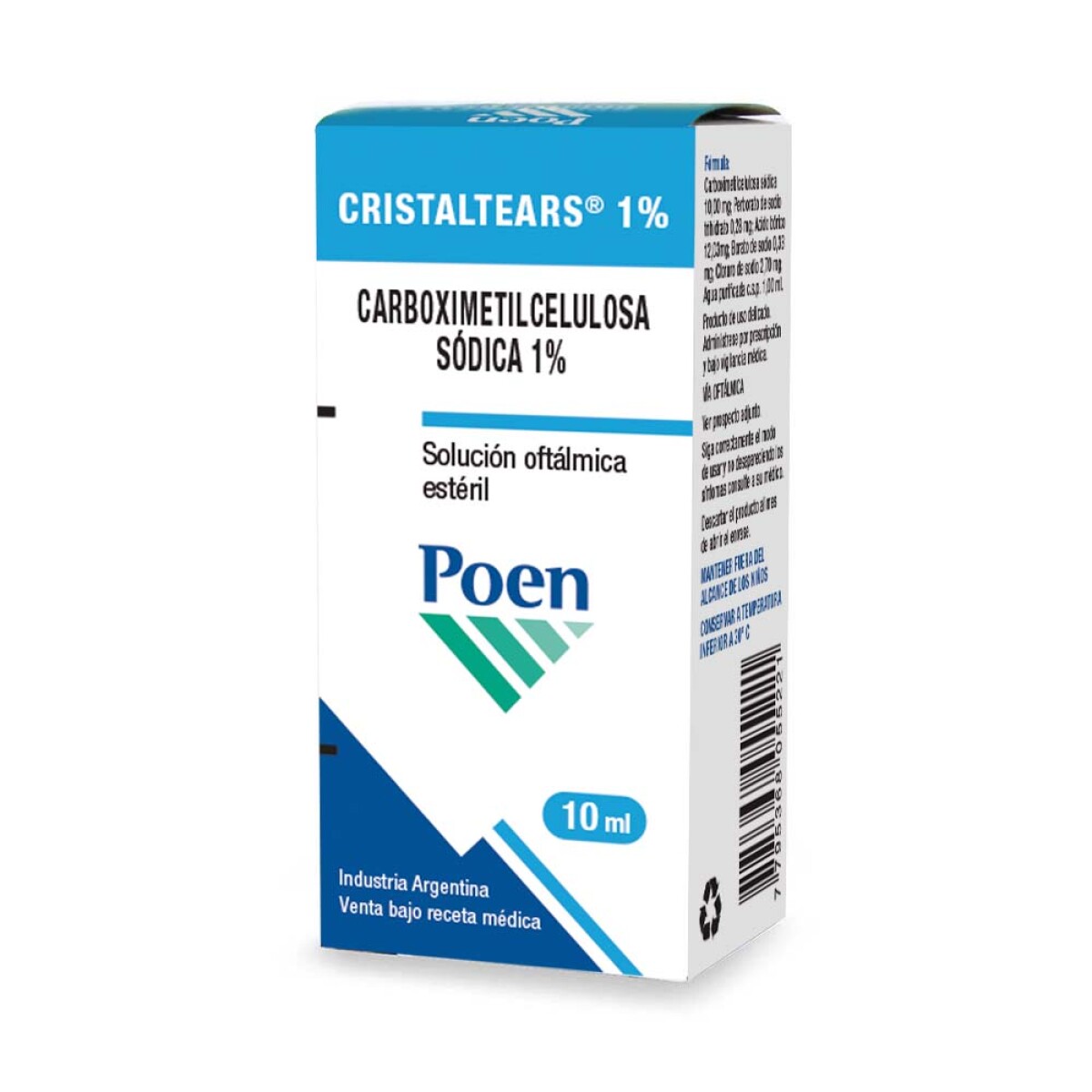 Cristaltears 1% Oftalmico 10 ml 