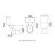 DEPOSITO BLANCO BRILLO - SERIE GRAND BLANCO