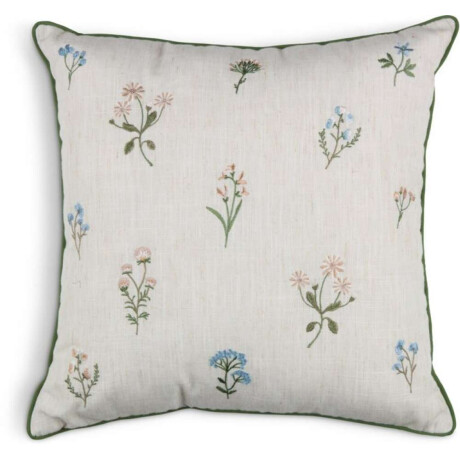 Almohadón VALERIANA 45x45 beige/verde peso: 0.656