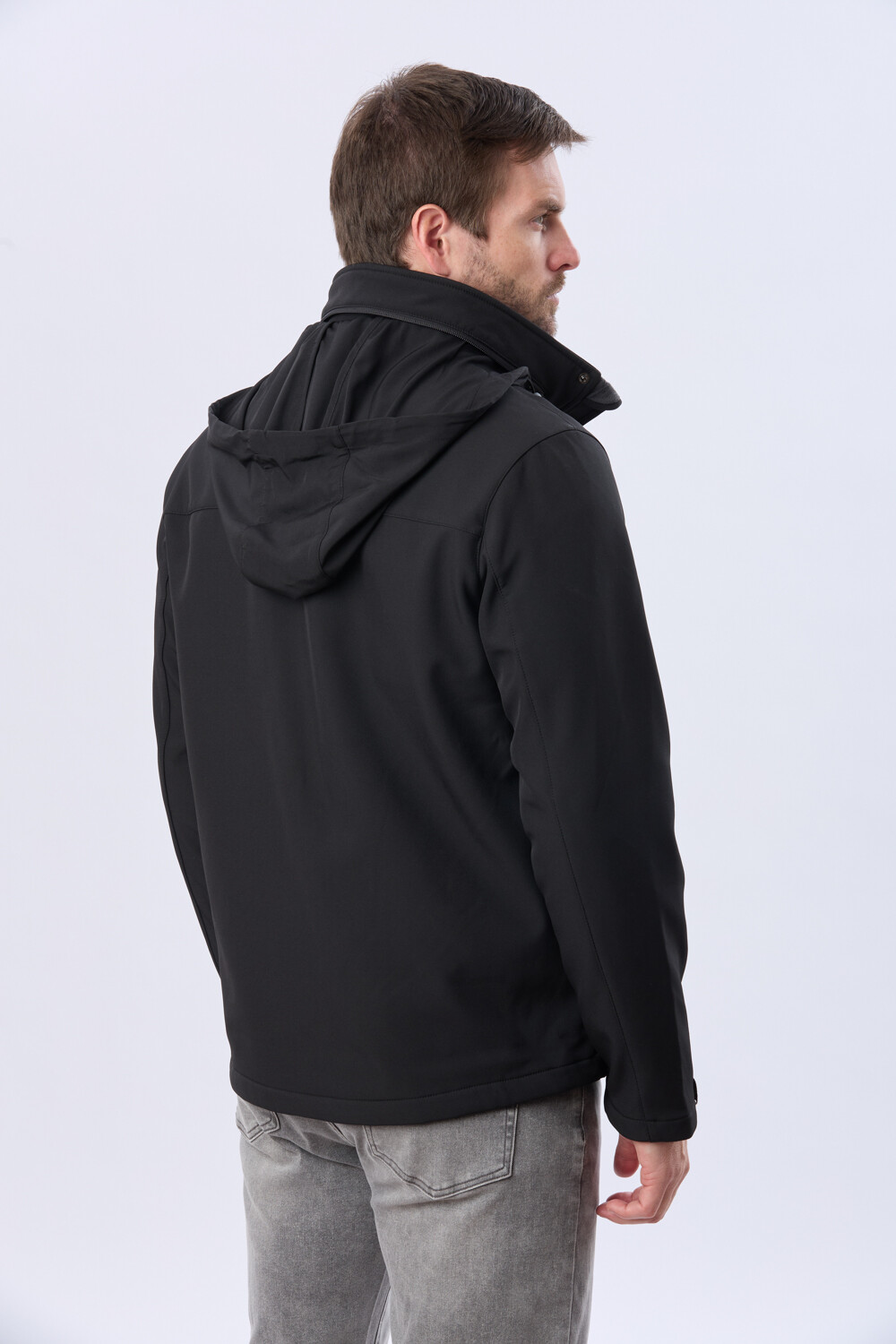 CAMPERA DE NEOPRENO Negro