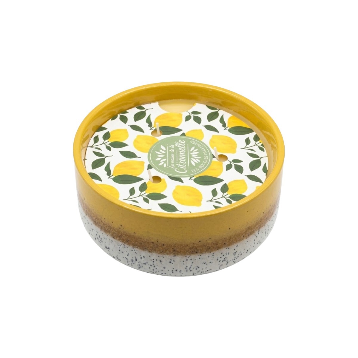 VELA AROMATICA CITRONELA EN POTE 
