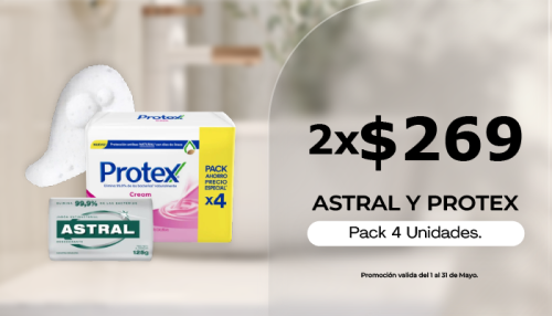Astral y Protex 2x$269