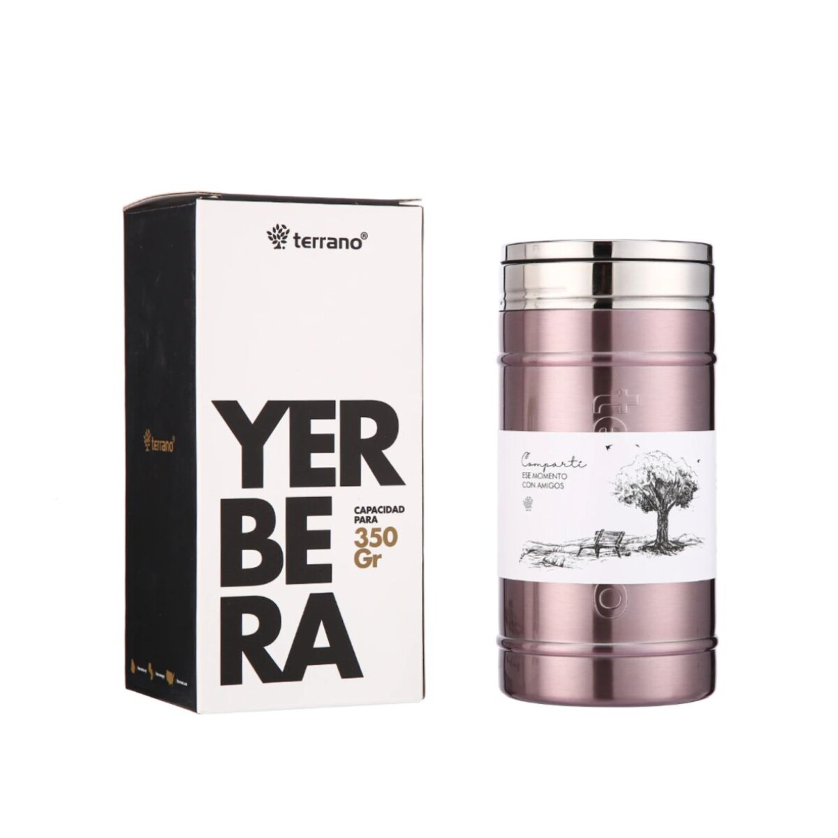 YERBERO TERRANO 350GR - LILA METAL 