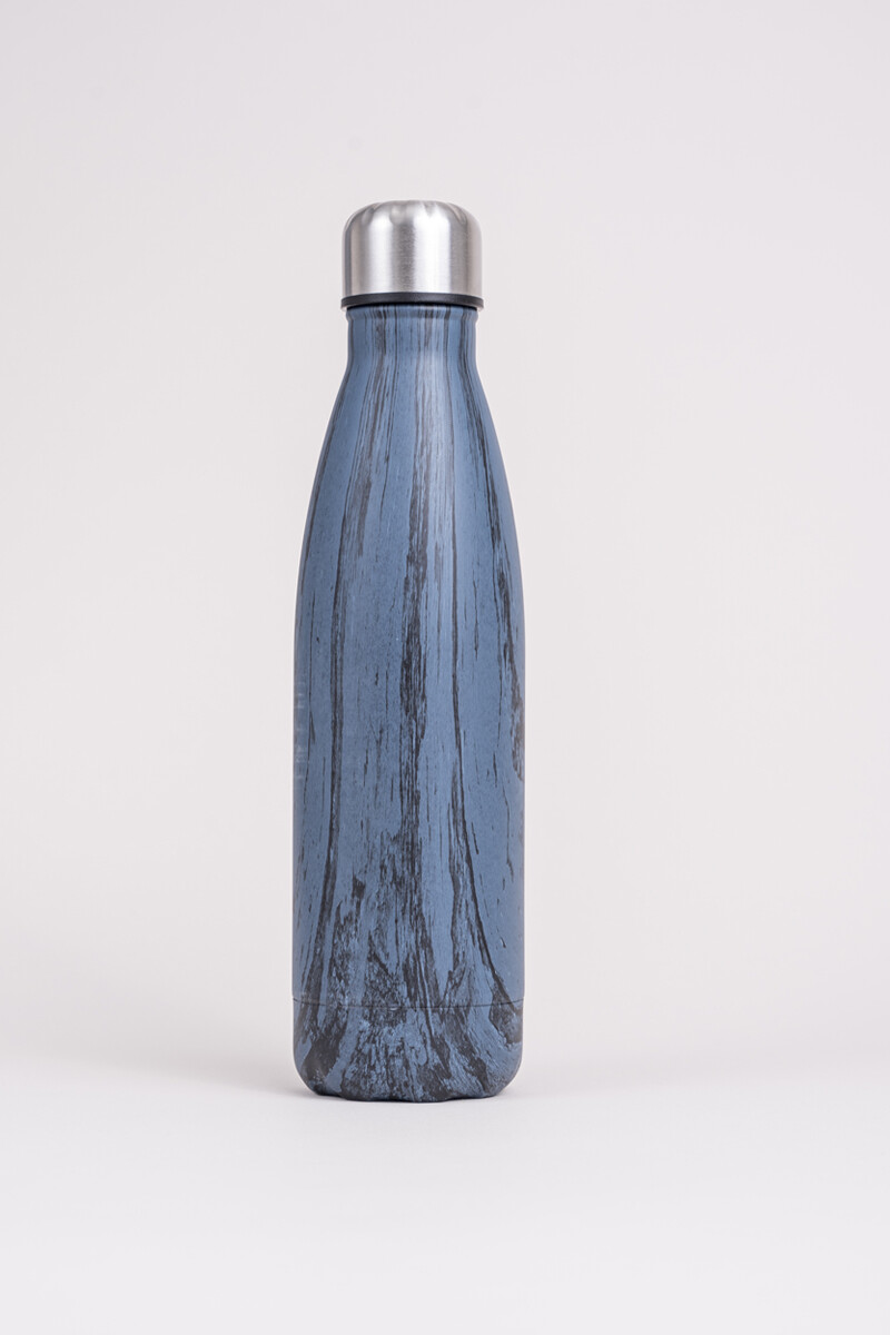 Botella marmol Azul