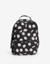 Mochilas Urbanas Nylon Mochila Con Bolsillo Delantero Y Laterales. - Estampado Flores