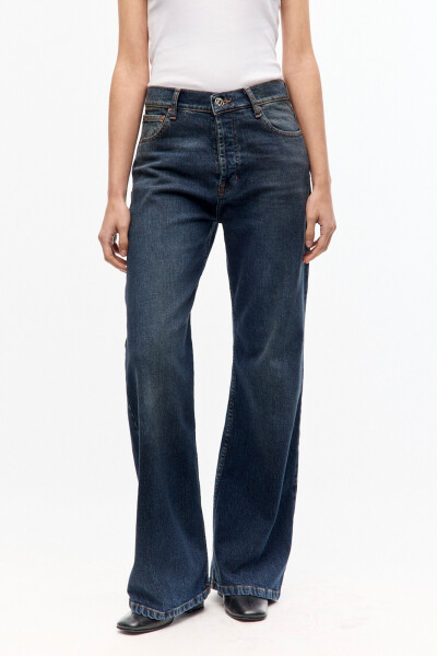 MID FLARE DARK BLUE Azul