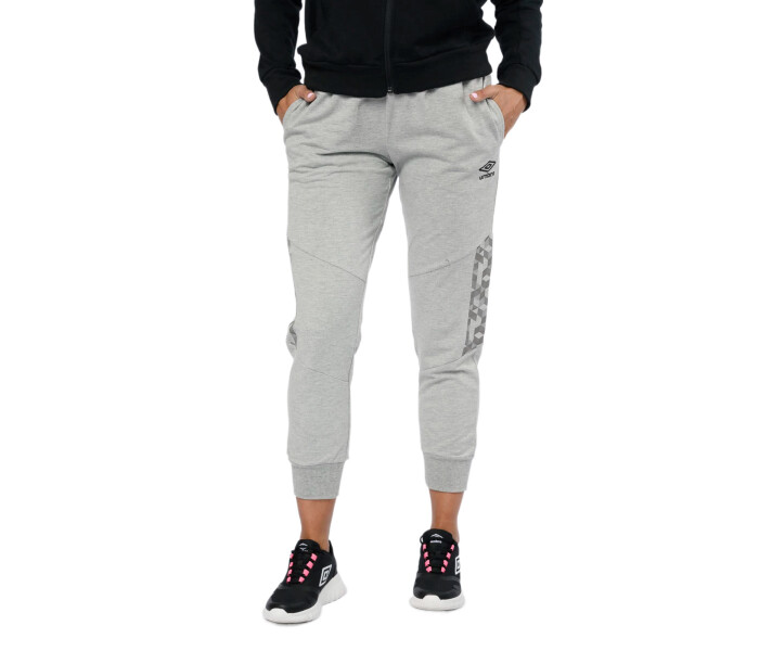 Pantalon Nature Gris Melange/Negro