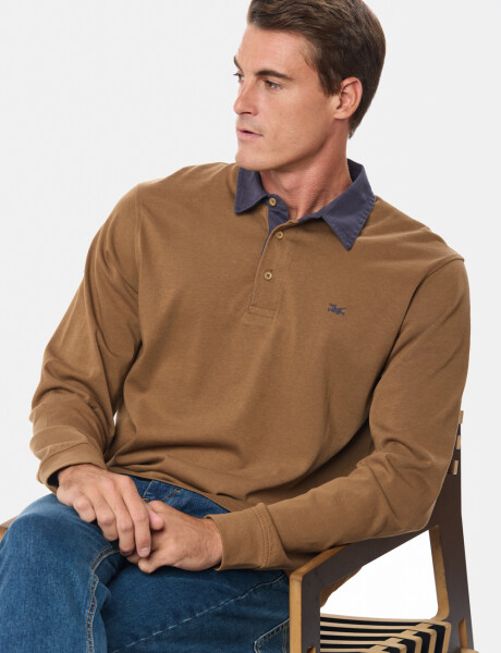 POLO JERSEY LISA Mostaza