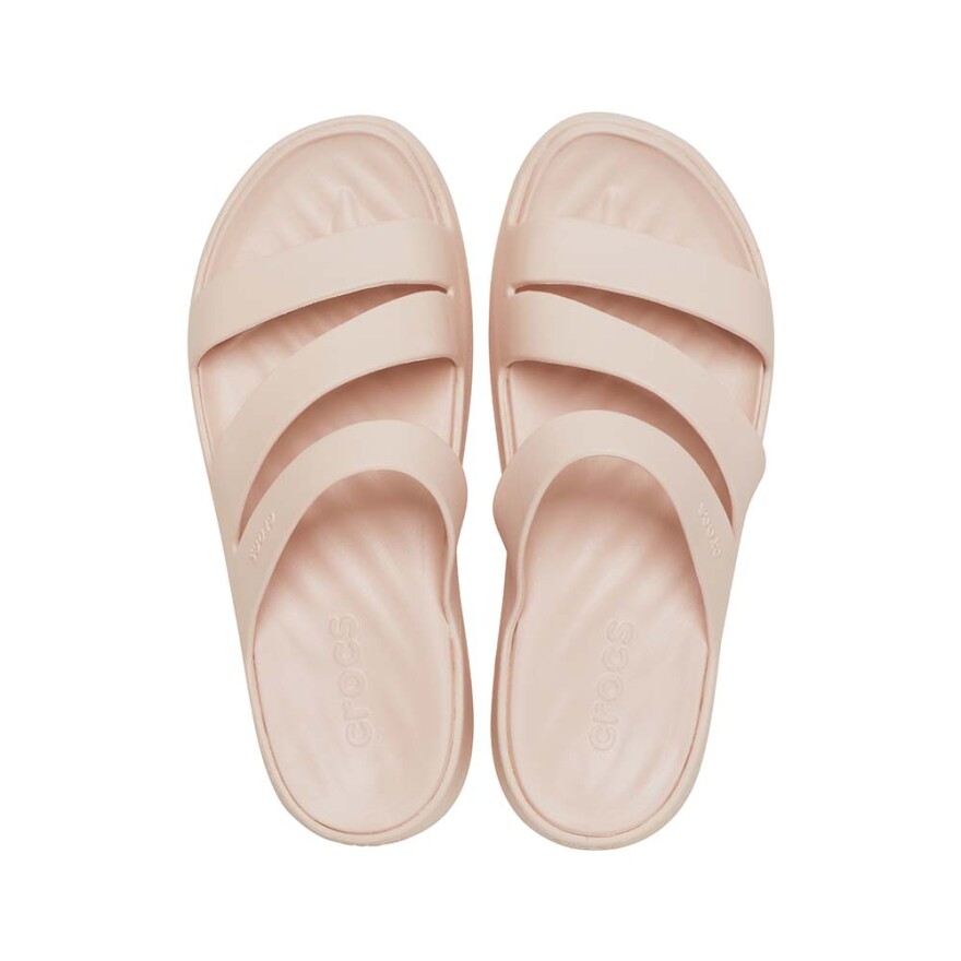 Sandalias Crocs Getaway Strappy - Mujer Quartz