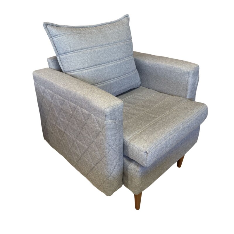 Poltrona Dominic Cinza Urbano Poltrona Dominic Cinza Urbano