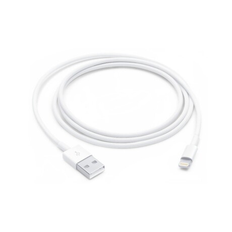 Cable de datos Foxconn para Apple USB a Lightning 1mt Blanco Cable de datos Foxconn para Apple USB a Lightning 1mt Blanco