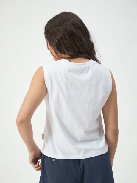MUSCULOSA LIMONATA BLANCO
