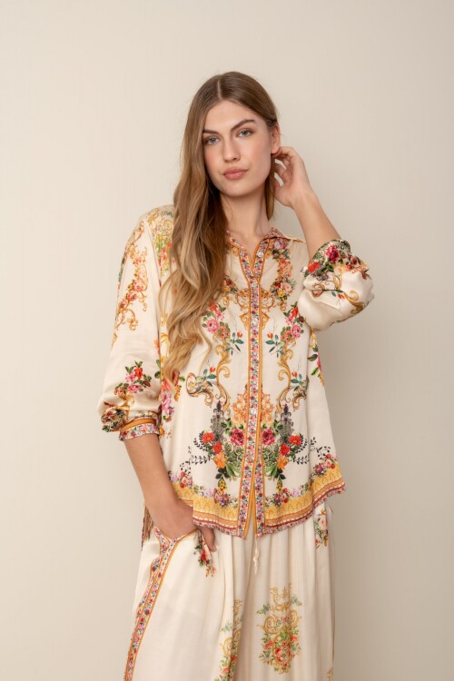 Blusa estampada Runnie