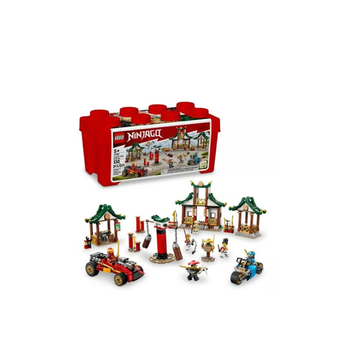 Lego Ninja Go Caja Ninja Ladrillos Creativos 530p 71787 