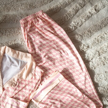 Pijama 3 piezas Rosado Pijama 3 piezas Rosado