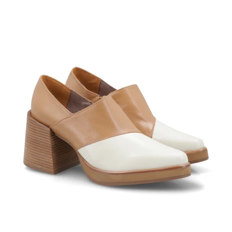 ZAPATO CUERO BUDAPEST BEIGE