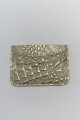 Tarjetero Maxi crocco champagne
