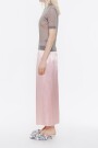 FALDA MIDI SATEN Rosa