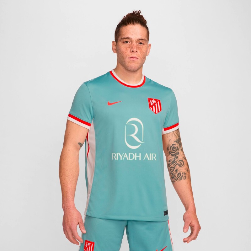 Remera Atletico Madrid Camiseta Alternativa Stadium Camiseta 24/25 de Hombre Negro