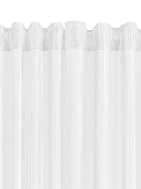 Cortina NELAUG 1x140x300 rayas blanco Cortina NELAUG 1x140x300 rayas blanco