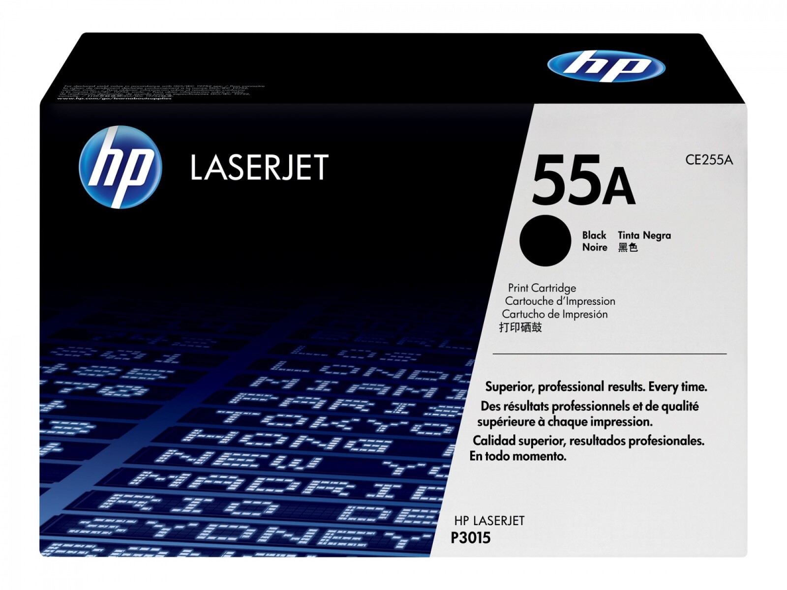 HP 55A - Negro - original - LaserJet - cartucho de tóner (CE255A) - para LaserJet Enterprise MFP M525; LaserJet Enterprise Flow 