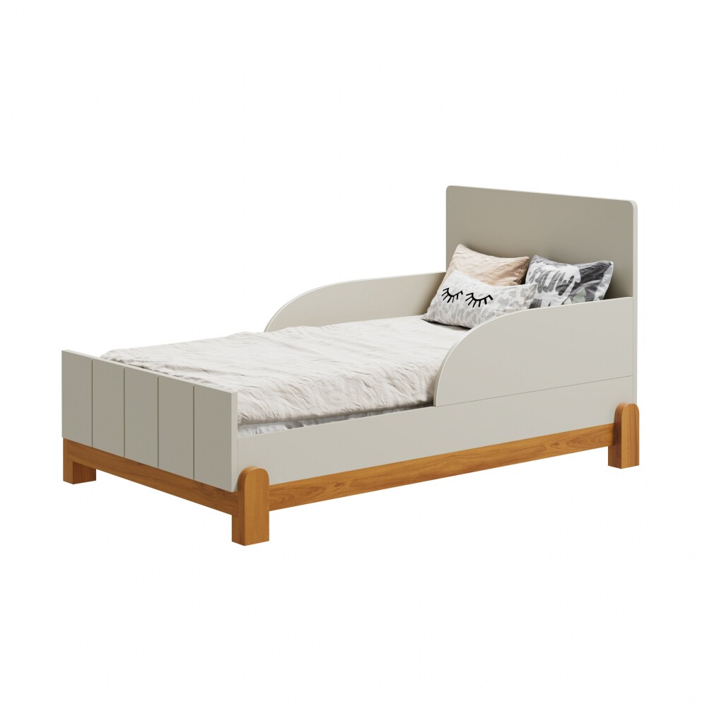 Cuna Convertible Bebé - Lotus Gris