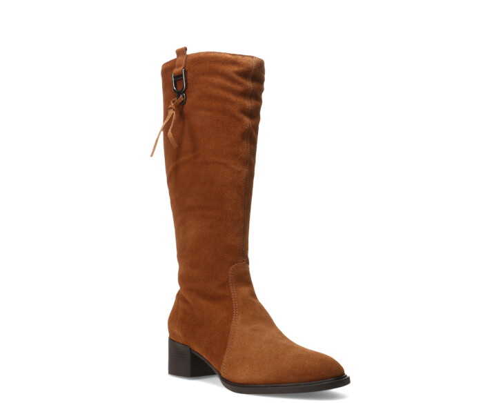 Botas de Mujer Bottero Caña Alta Marrón Camel