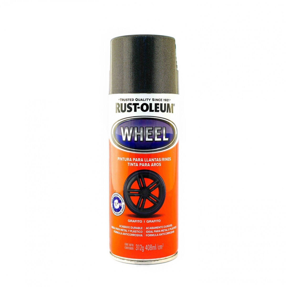 AEROSOL RUST OLEUM LLANTAS GRAFITO BRILLANTE- 312GRS 