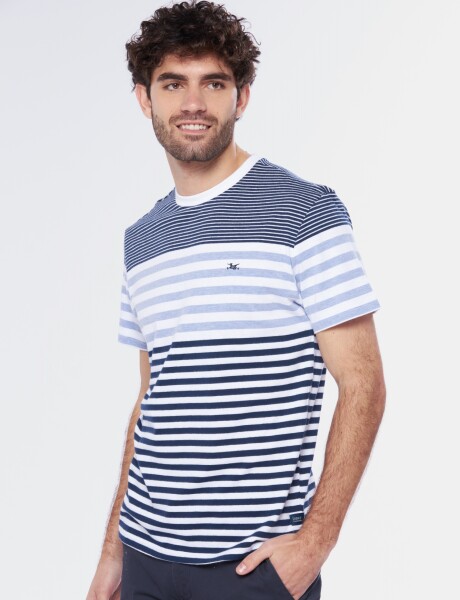 REMERA RAYADA Lavanda