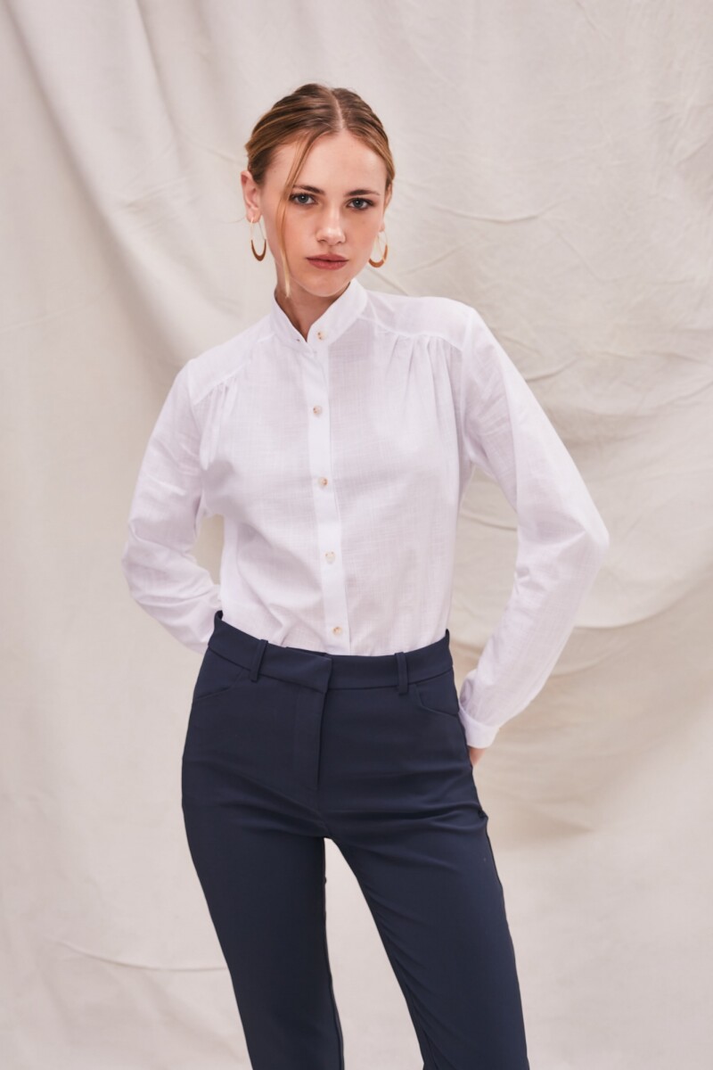 Blusa Algodón Blanco